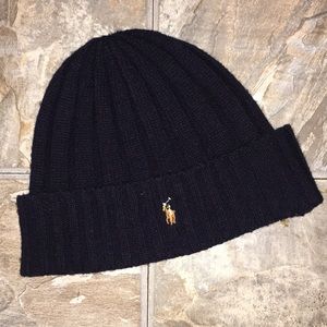 Men’s Navy Blue Polo Ralph Lauren Beanie